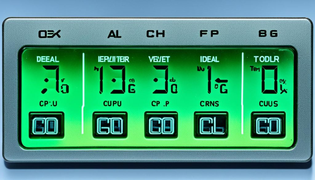 Ideal CPU temperature